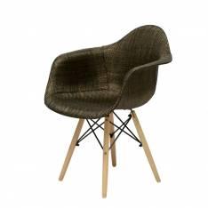 Дизайнерский стул n-14 ротанг коричневый